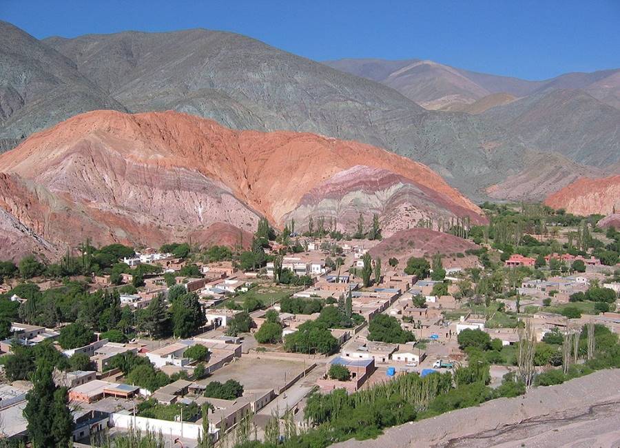 Purmamarca and the Seven Colors Hill