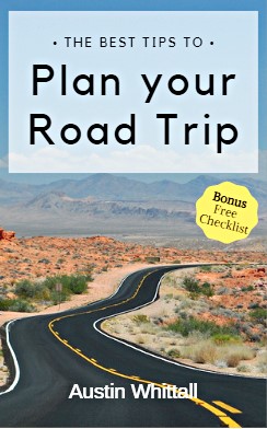 The cover of an eBook titled How to plan a Road Trip