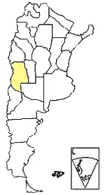Mapa de Mendoza