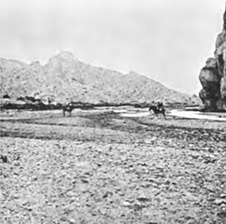 An 1897 picture of garganta de las flechas
