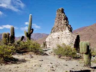Inca ruins at Potrero de Payogasta, Salta